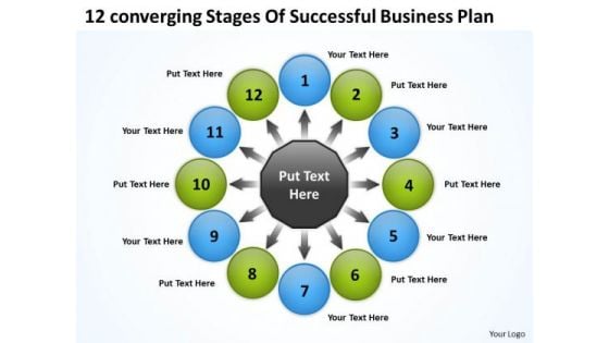 Successful World Business PowerPoint Templates Plan Circular Network Slides