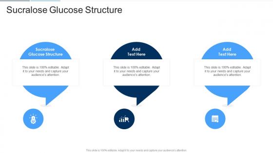 Sucralose Glucose Structure In Powerpoint And Google Slides Cpb