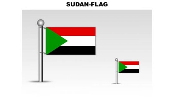 Sudan Country PowerPoint Flags