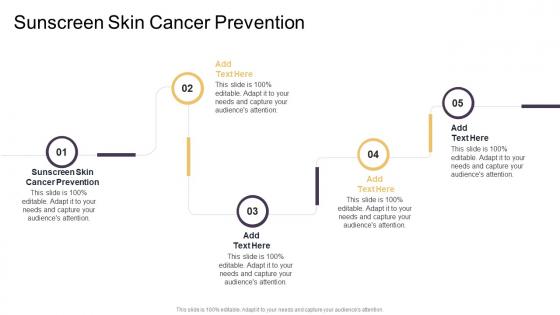 Sunscreen Skin Cancer Prevention In Powerpoint And Google Slides Cpb