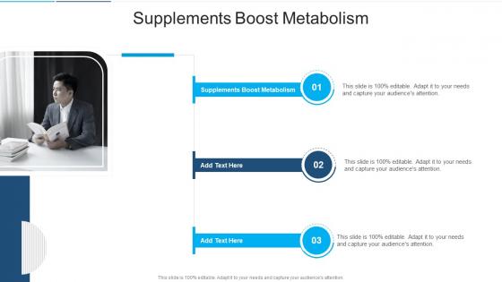 Supplements Boost Metabolism In Powerpoint And Google Slides Cpb