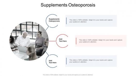 Supplements Osteoporosis In Powerpoint And Google Slides Cpb