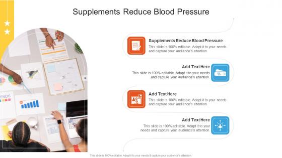 Supplements Reduce Blood Pressure In Powerpoint And Google Slides Cpb
