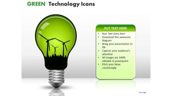 Supply Green Technology Icons PowerPoint Slides And Ppt Templates