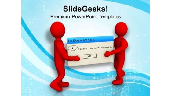 Support Team Gives You Correct Solution PowerPoint Templates Ppt Backgrounds For Slides 0813 Support Team Gives You Correct Solution PowerPoint Templates Ppt Backgrounds For Slides 0813