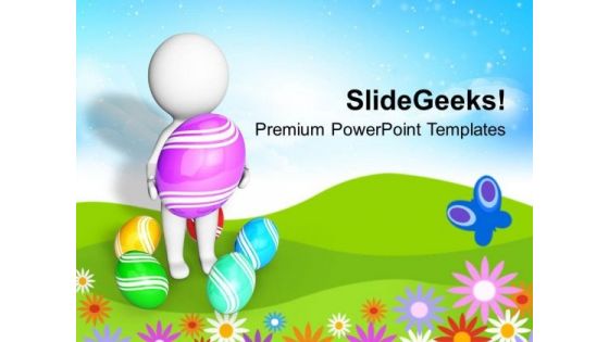 Surprises Are Waiting For Easter PowerPoint Templates Ppt Backgrounds For Slides 0313