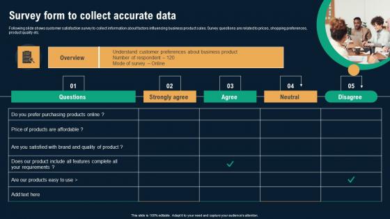 Survey Form To Collect Accurate Data Business Environmental Analysis Microsoft Pdf