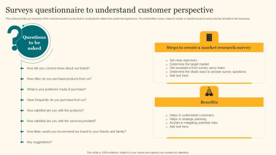 Surveys Questionnaire To Understand Customer Agricultural Product Promotion Themes Pdf