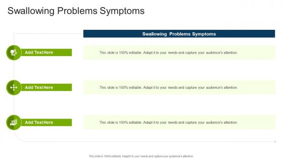 Swallowing Problems Symptoms In Powerpoint And Google Slides Cpb