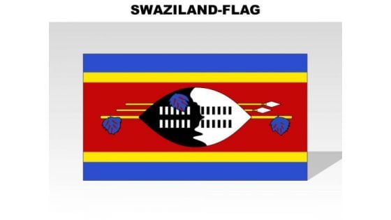 Swaziland Country PowerPoint Flags