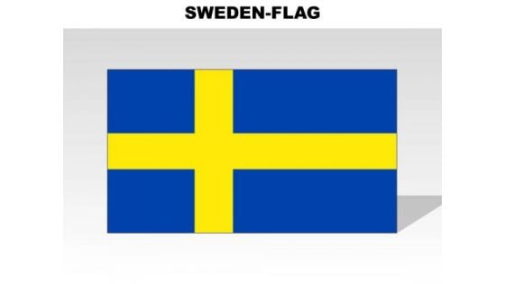 Sweden Country PowerPoint Flags
