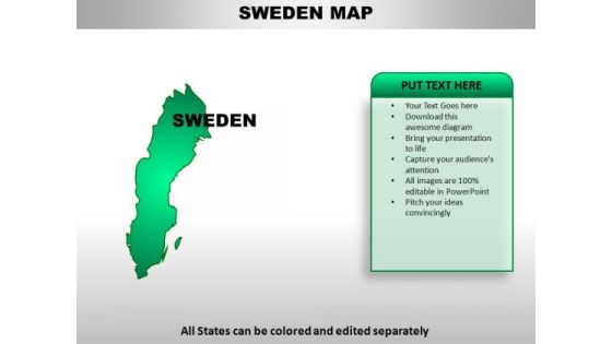 Sweden PowerPoint Maps