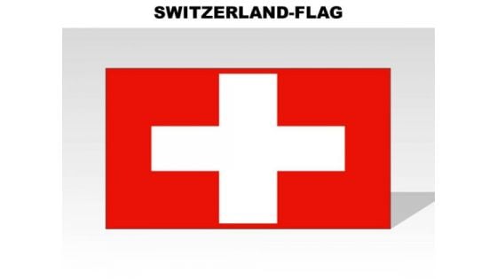 Switzerland Country PowerPoint Flags