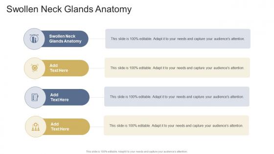 Swollen Neck Glands Anatomy In Powerpoint And Google Slides Cpb