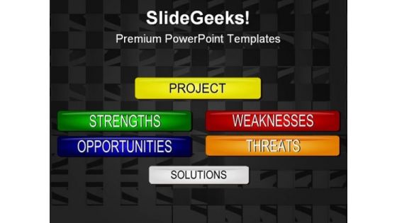 Swot Analysis01 Business PowerPoint Templates And PowerPoint Backgrounds 0811