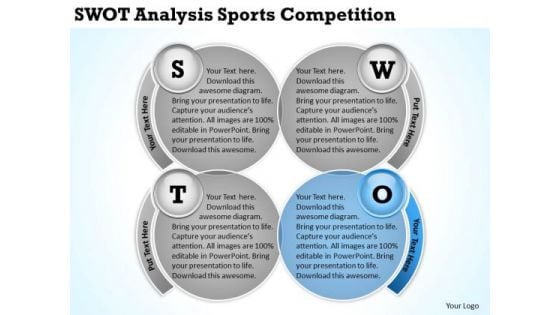 Swot Analysis Sports Competition Restaurant Business Plans PowerPoint Slides