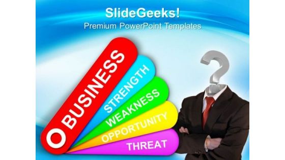 Swot Analysis Tag Symbol PowerPoint Templates And PowerPoint Themes 0912