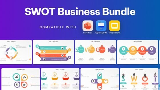 Swot Bundle Powerpoint Ppt Templates And Slides