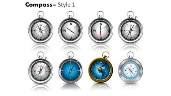 Symbol Compass 1 PowerPoint Slides And Ppt Diagram Templates