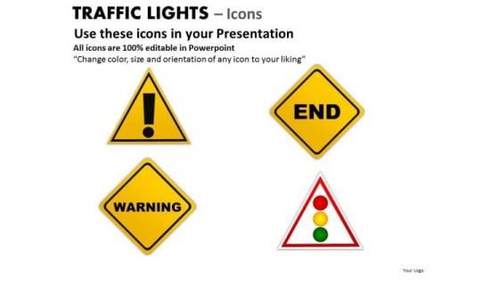 Symbol Design Traffic Light PowerPoint Slides And Ppt Diagram Templates