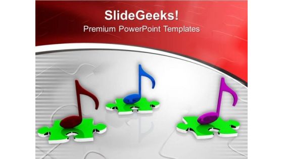 Symbol Of Melody PowerPoint Templates Ppt Backgrounds For Slides 0513