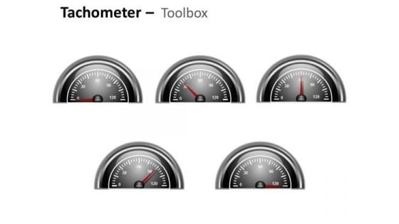 Symbol Tachometer Half Dial PowerPoint Slides And Ppt Diagram Templates