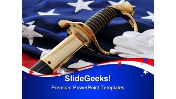 Symbols Of Freedom Americana PowerPoint Themes And PowerPoint Slides 0811