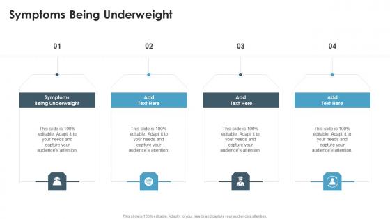 Symptoms Being Underweight In Powerpoint And Google Slides Cpb