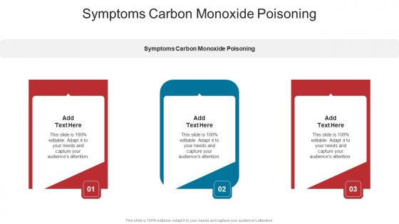 Symptoms Carbon Monoxide Poisoning In Powerpoint And Google Slides Cpb