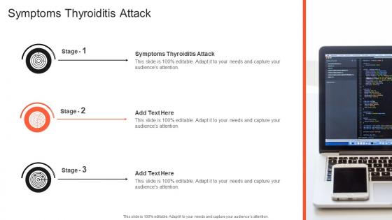 Symptoms Thyroiditis Attack In Powerpoint And Google Slides Cpb