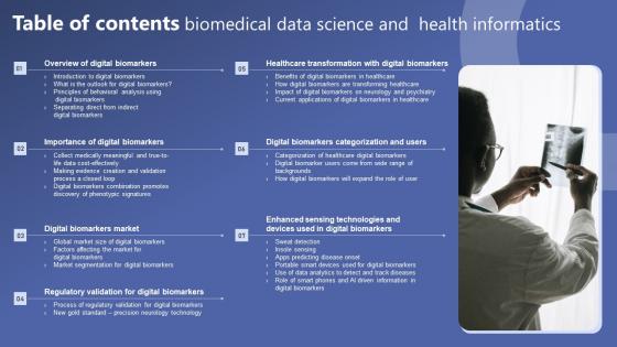 Table Of Contents Biomedical Data Science And Health Informatics Inspiration Pdf