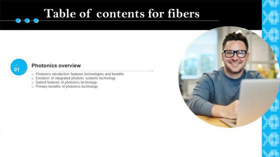 Table Of Contents Fibers Ppt File Infographic Template Table Of Contents Fibers Ppt File Infographic Template