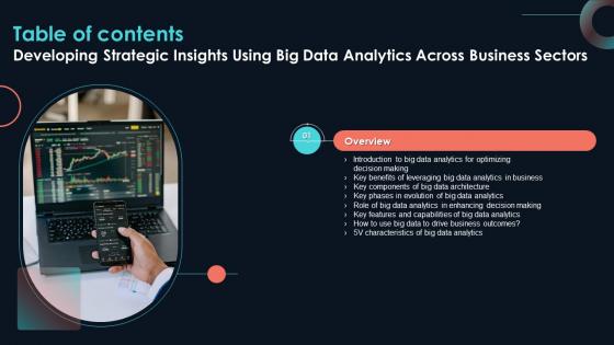 Table Of Contents For Developing Strategic Insights Using Big Data Analytics Across Business Sectors Table Of Contents For Developing Strategic Insights Using Big Data Analytics Across Business Sectors