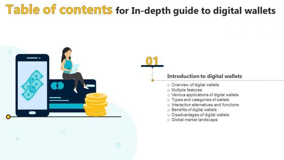 Table Of Contents In Depth Guide To Digital Wallets In Depth Guide To Digital Wallets Fin SS V
