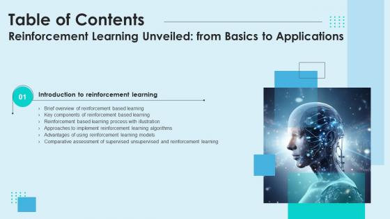 Table Of Contents Reinforcement Learning Unveiled From Basics To Applications AI SS V