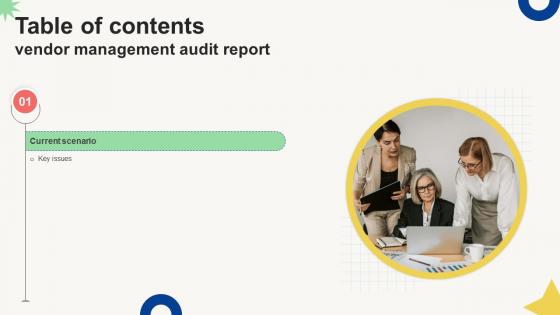 Table Of Contents Vendor Management Audit Report