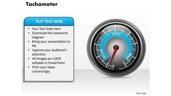 Tachometer PowerPoint Presentation Template Tachometer PowerPoint Presentation Template