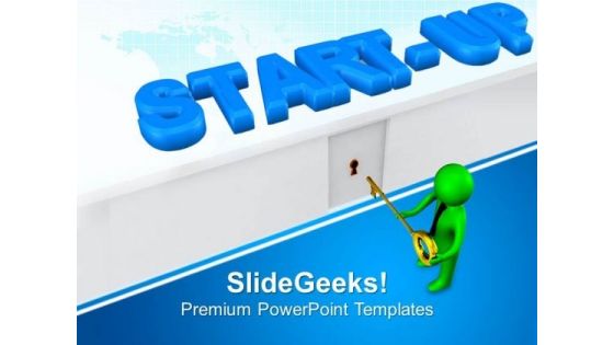 Take A New Start Up PowerPoint Templates Ppt Backgrounds For Slides 0613