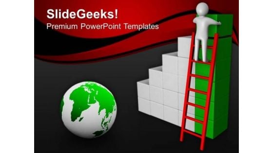 Take Shortcut For Achieve Top Position PowerPoint Templates Ppt Backgrounds For Slides 0613