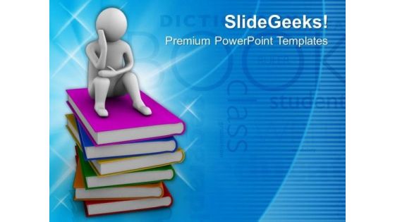 Take The Advantage Of Books PowerPoint Templates Ppt Backgrounds For Slides 0513