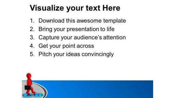 Take The Easiest Path PowerPoint Templates Ppt Backgrounds For Slides 0713
