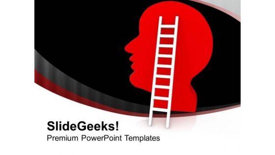 Take The Ladder Of Success PowerPoint Templates Ppt Backgrounds For Slides 0613