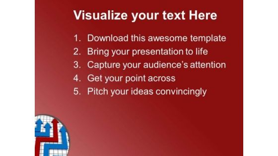 Take The Progress Way PowerPoint Templates Ppt Backgrounds For Slides 0713