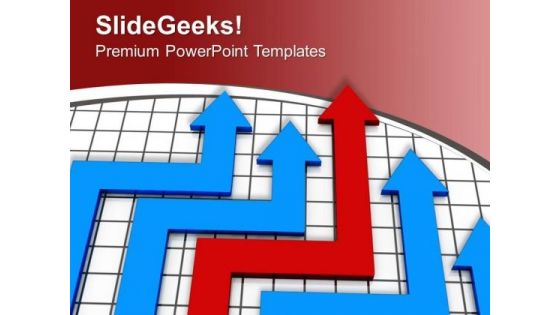 Take The Progress Way PowerPoint Templates Ppt Backgrounds For Slides 0713