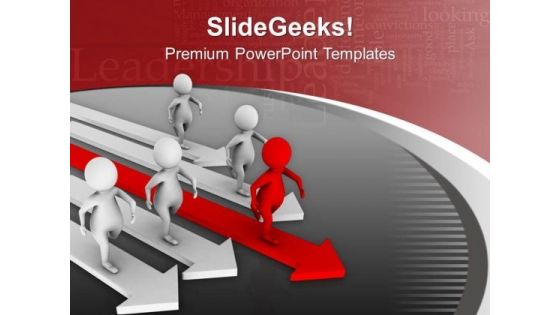Take The Right Path For Business Success PowerPoint Templates Ppt Backgrounds For Slides 0713