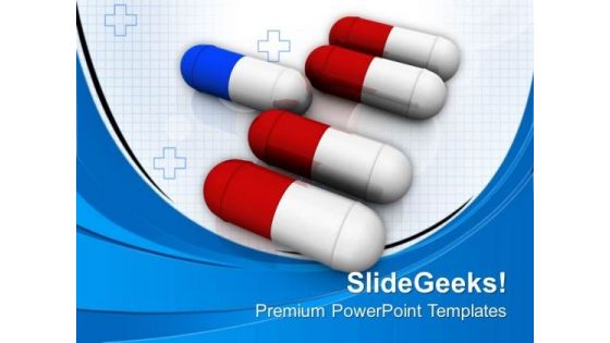 Take The Right Pills For Disease PowerPoint Templates Ppt Backgrounds For Slides 0613