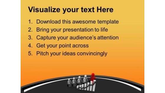 Take Your Team Along For Success PowerPoint Templates Ppt Backgrounds For Slides 0713