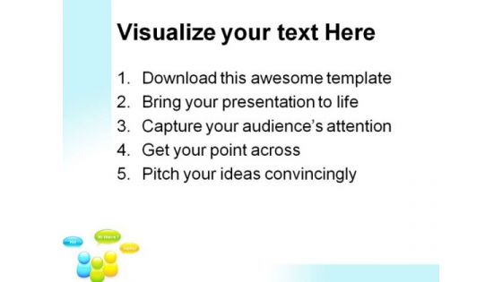 Talking Buddies Internet PowerPoint Themes And PowerPoint Slides 0911