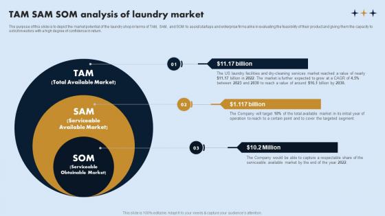 Tam Sam Som Analysis Of Laundry Market On Demand Laundry Business Plan Elements Pdf