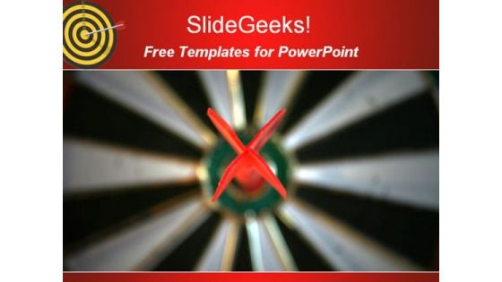 Target Competition PowerPoint Template